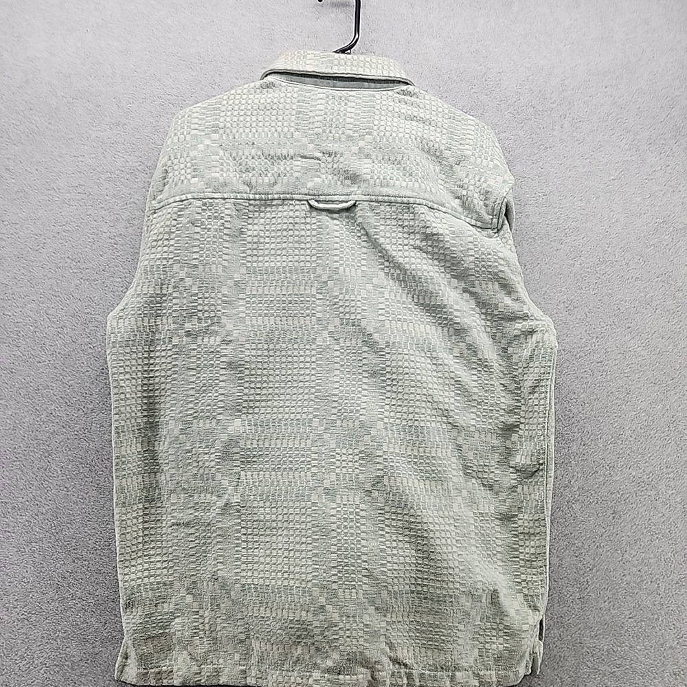 Urban Outfitters Men's  Size Small Chenille Check Over shirt  Mint - Picture 12 of 14